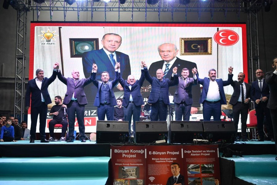 Cumhur İttifakı Projelerini Bünyan’da Tanıttı