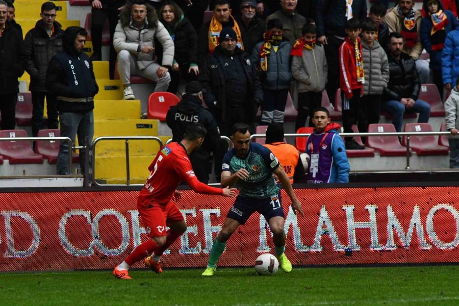 Trednyol Süper Lig: Kayserispor: 1 - Hatayspor: 1 (maç Sonucu)