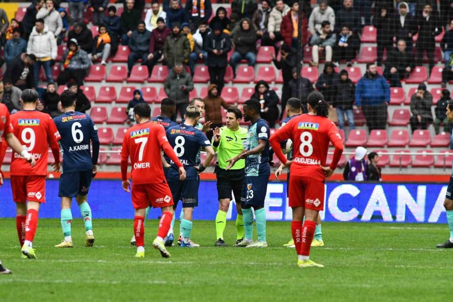 Trednyol Süper Lig: Kayserispor: 1 - Hatayspor: 1 (maç Sonucu)