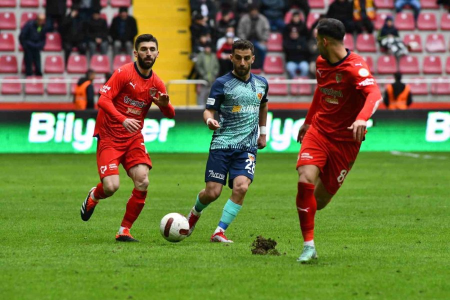 Trednyol Süper Lig: Kayserispor: 1 - Hatayspor: 1 (maç Sonucu)