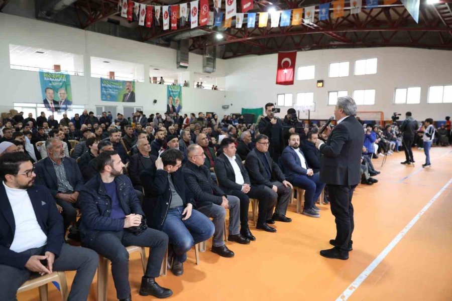 Selçuklu, Osmanlı Ve Danışmentgazi Halkı Başkan Palancıoğlu’nu Bağrına Bastı