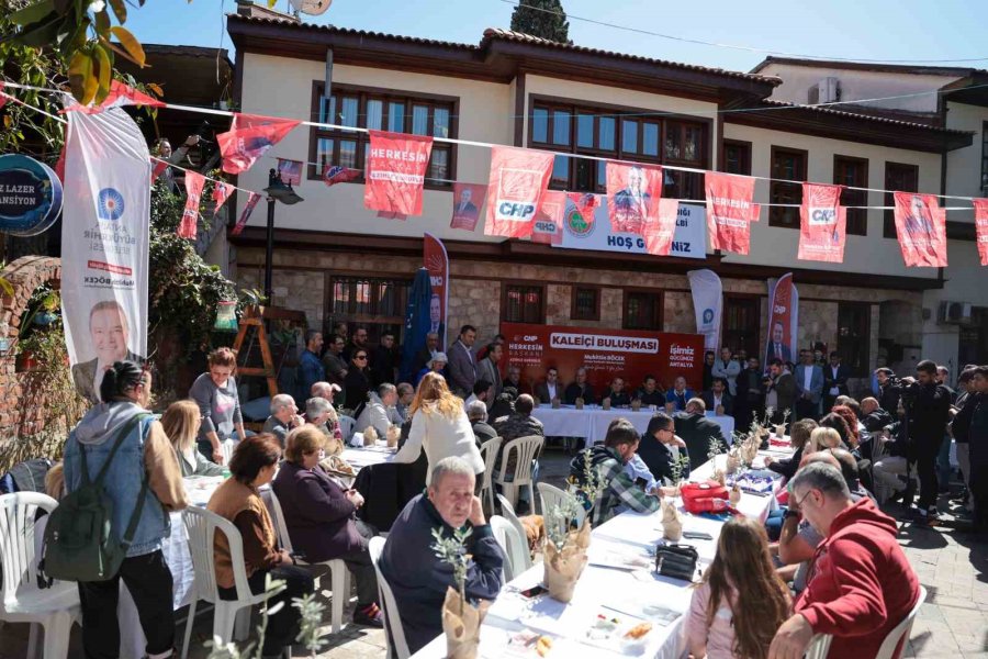 Başkan Böcek: "kaleiçi Mirasını En İyi Şekilde Koruyacağız"