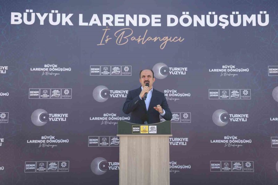 Başkan Altay: "konya’da Yeniden Sur İçini Konuştuğumuz Bir Dönem Başlayacak"