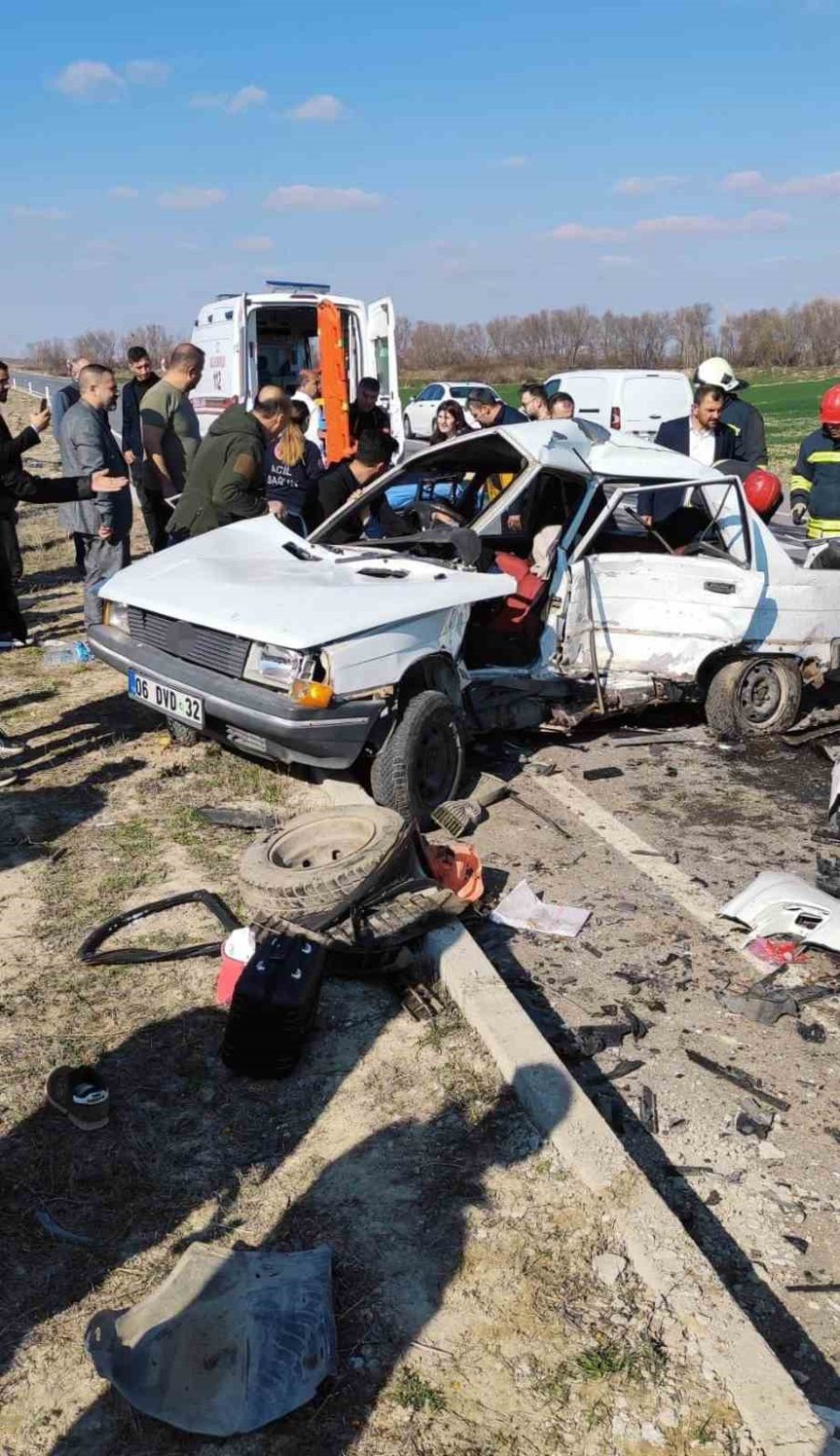 Konya’da Feci Kaza: 1 Ölü, 6 Yaralı