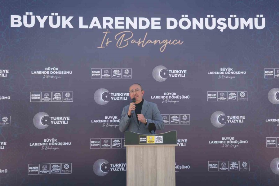 Başkan Altay: "konya’da Yeniden Sur İçini Konuştuğumuz Bir Dönem Başlayacak"