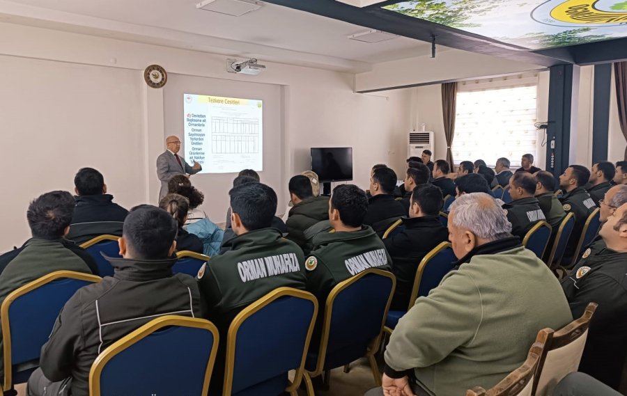 Mersin’de ’orman Zararlılarıyla Mücadele’ Eğitimleri Tamamlandı