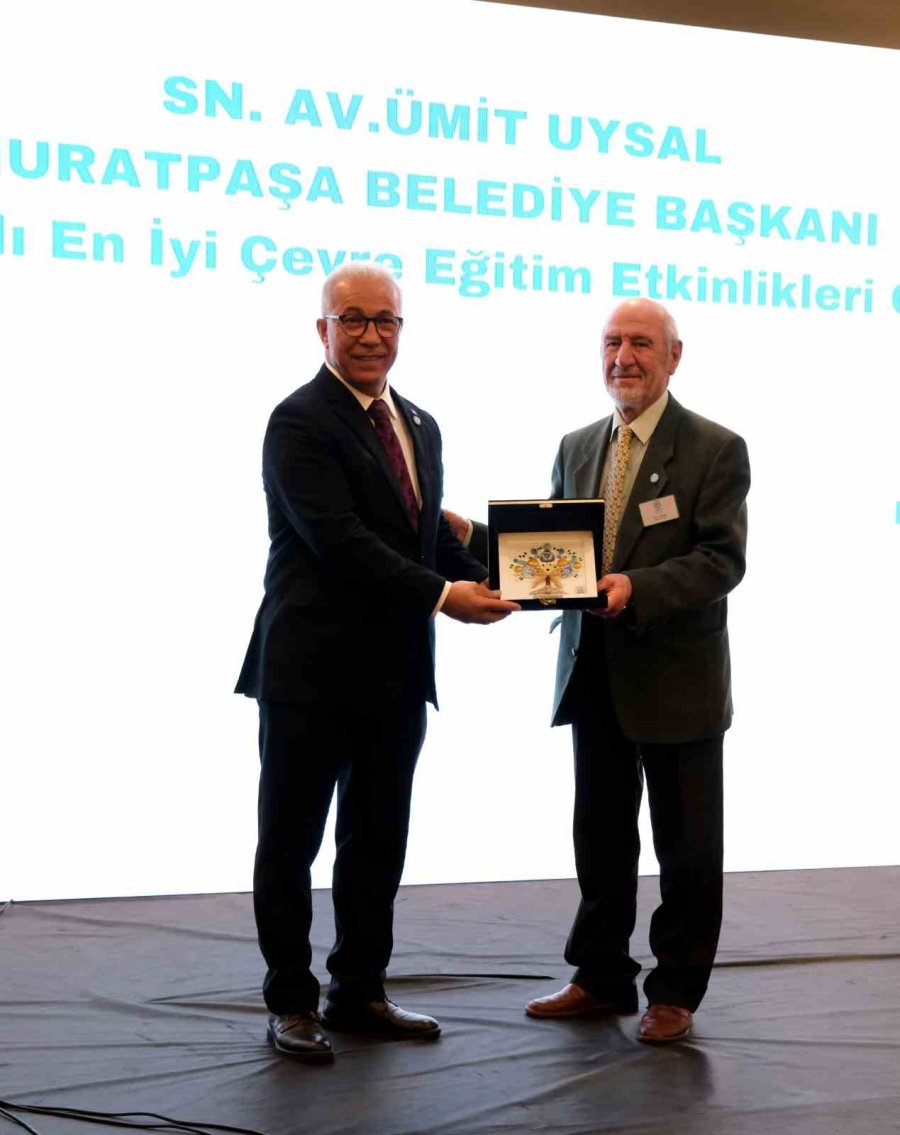 ’en İyi Çevre Eğitim Etkinlikleri’ Ödülü, 9’uncu Kez Muratpaşa’nın