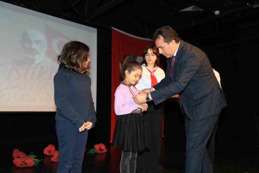 Alanya’da İstiklal Marşı’nın Kabulünün 103. Yıl Dönümü Programı Düzenlendi