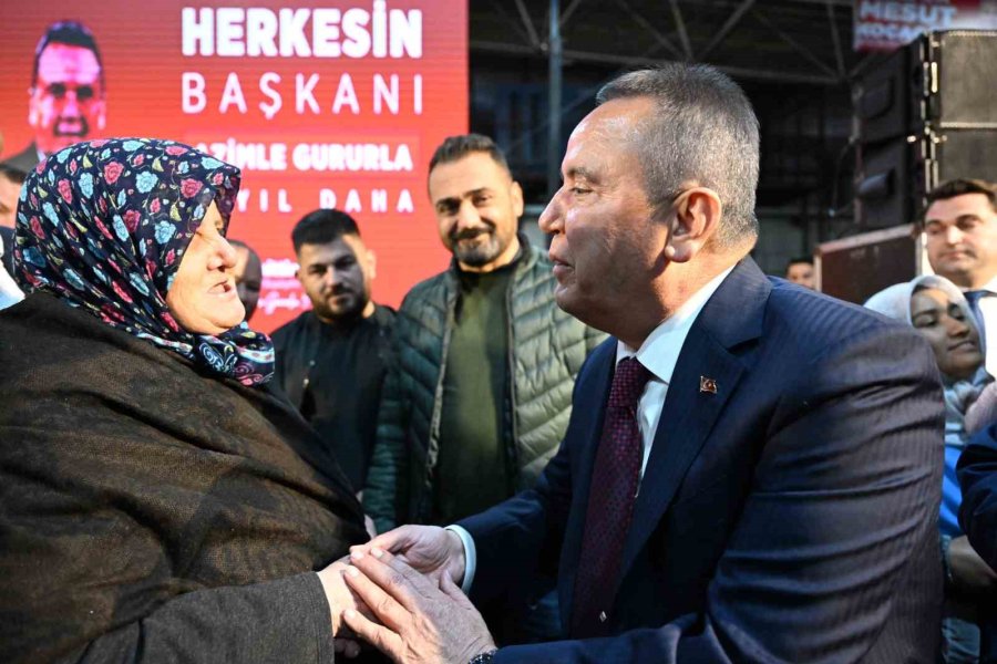 Başkan Böcek: "konyaaltı Ulaşımı Konforlu Ve Hızlı Olacak"