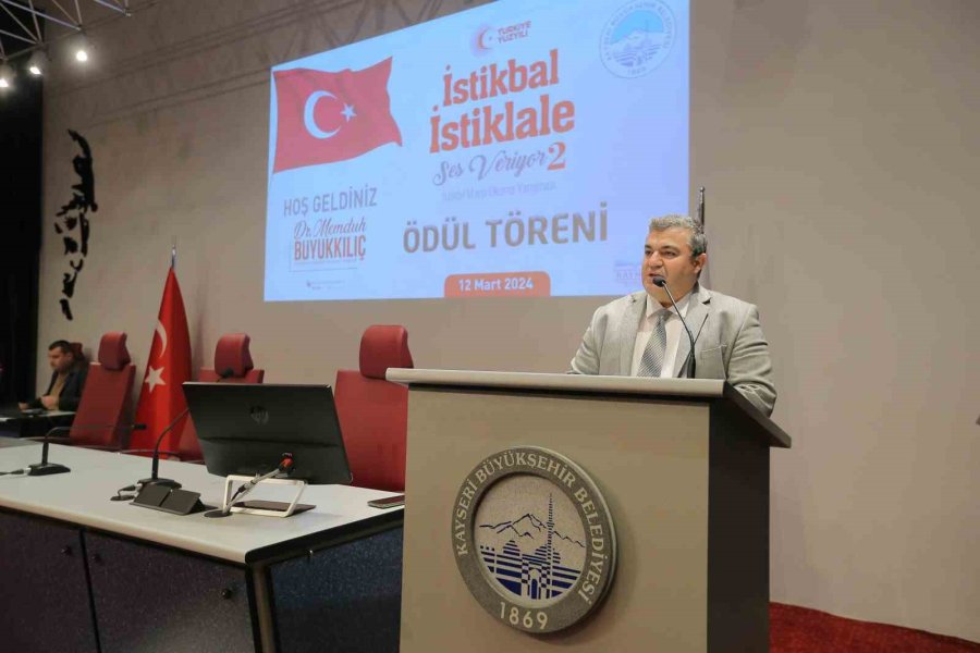 Büyükşehir’in İstiklal Marşı Okuma Yarışması Ödül Töreni Gerçekleştirildi