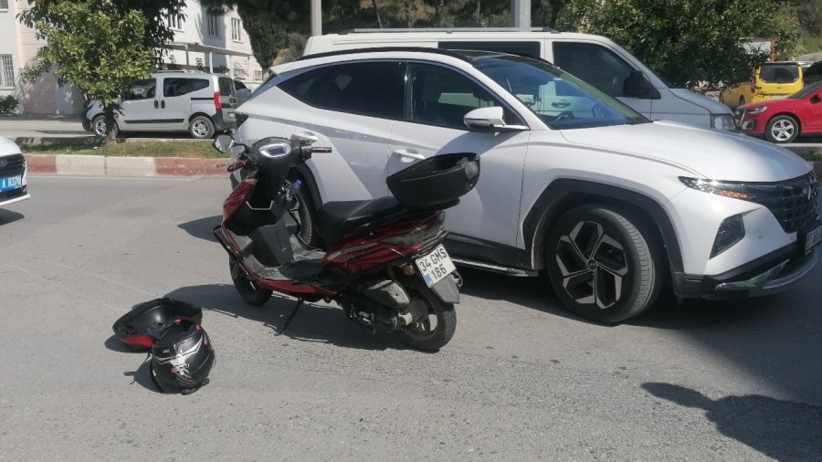 Manavgat’ta 2 Motosiklet Kazası: 1 Yaralı