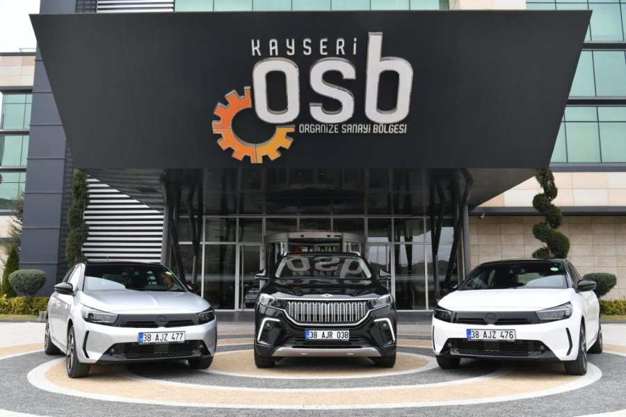 Kayseri Osb Araç Filosuna 3 Yeni Elektrikli Araç Katıldı