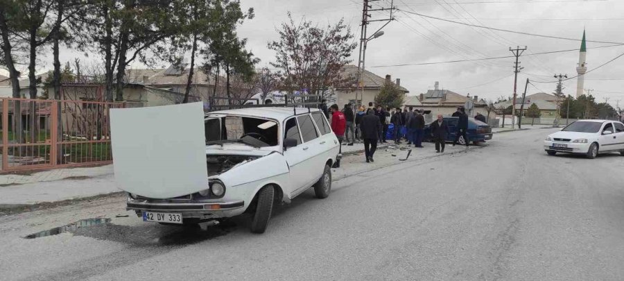 Konya’da Zincirleme Kaza: 4 Yaralı