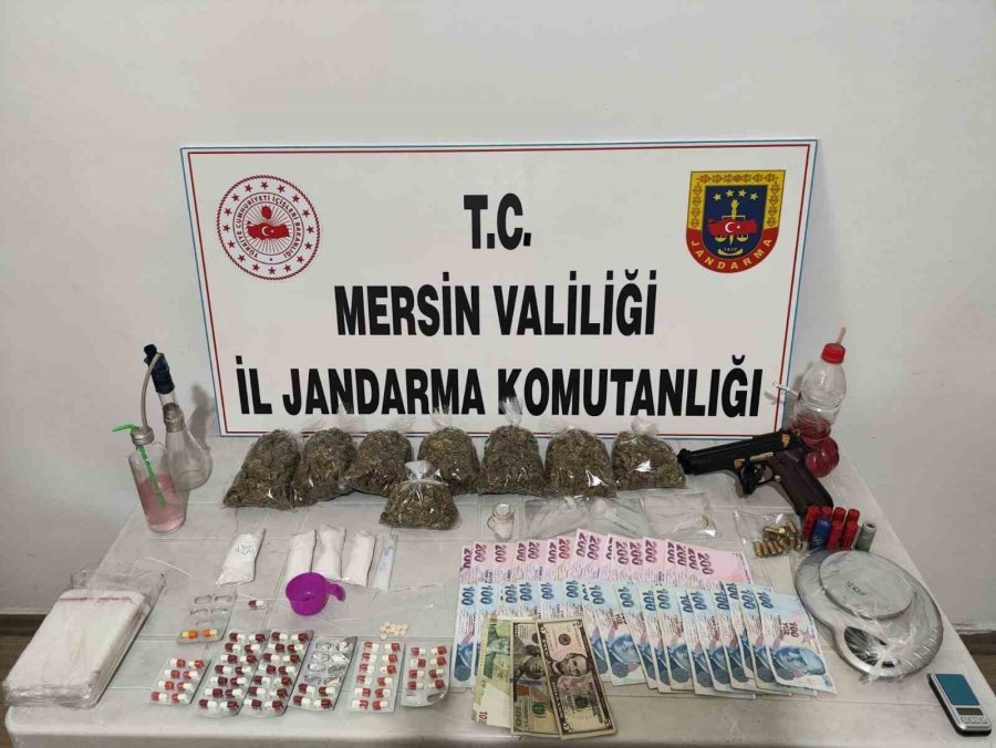 Mersin’de Uyuşturucu Operasyonu: 4 Tutuklama