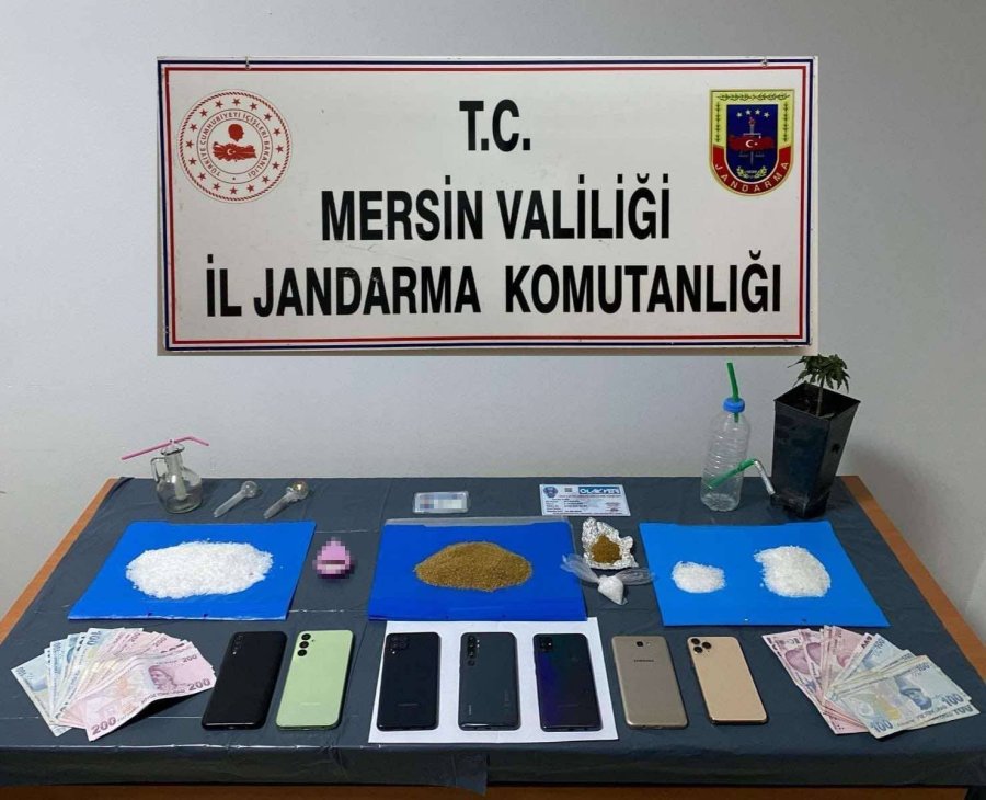 Mersin’de Uyuşturucu Operasyonu: 4 Tutuklama