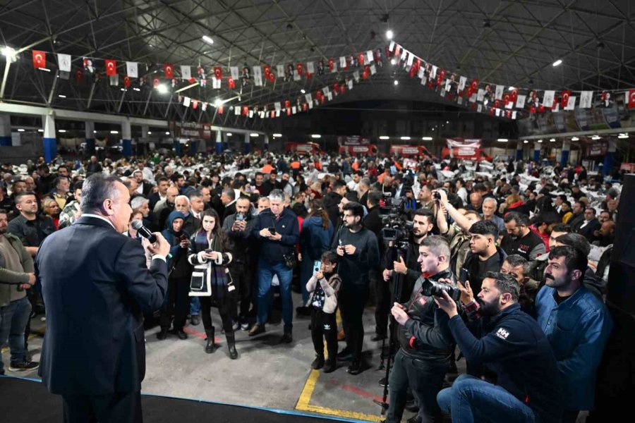 Başkan Böcek: ‘doğru Bildiğimiz Yoldan Şaşmadık’