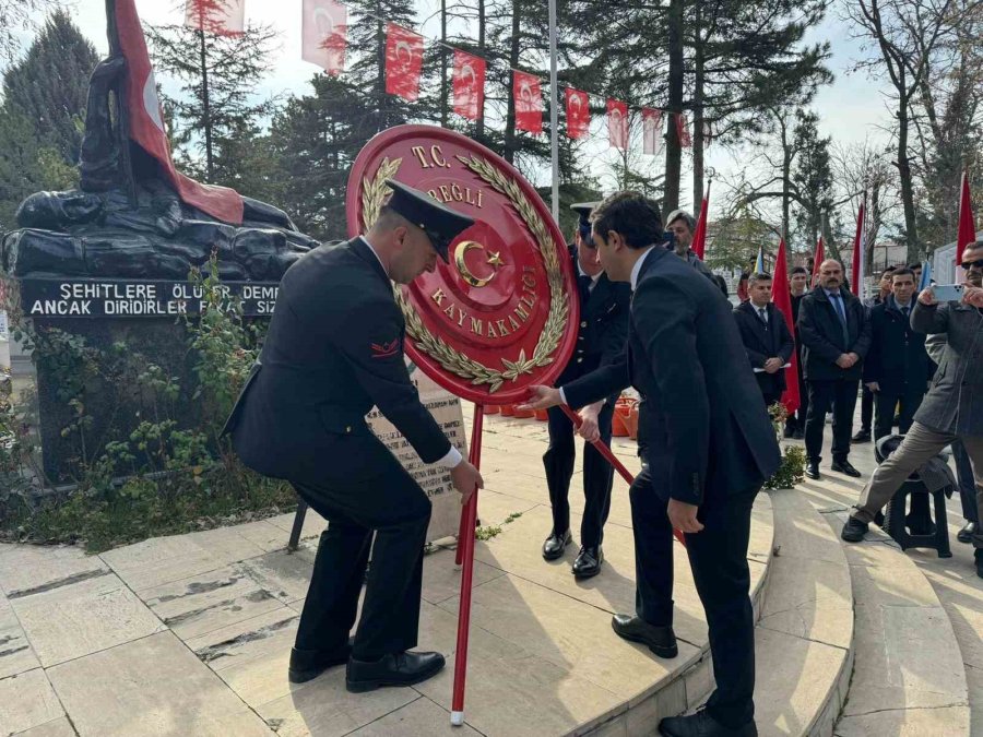 Ereğli’de Çanakkale Şehitleri Dualarla Anıldı