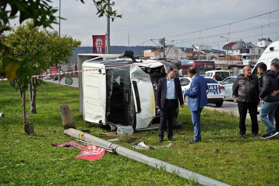 Ceza İnfaz Koruma Aracı Devrildi: 1 Ölü, 1 Yaralı