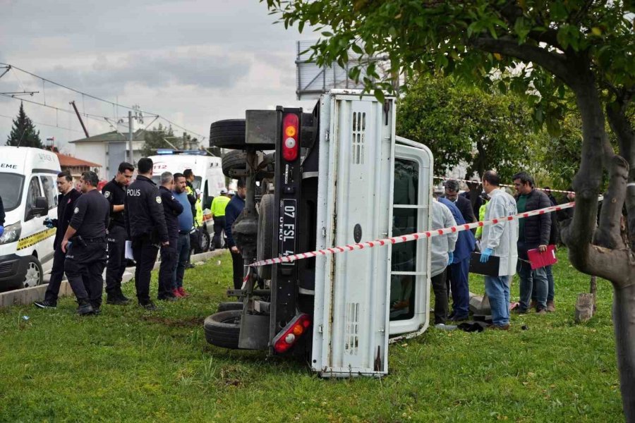 Ceza İnfaz Koruma Aracı Devrildi: 1 Ölü, 1 Yaralı