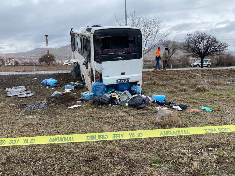 Cezaevi Nakil Aracı Devrildi: 1’i Ağır 11 Yaralı