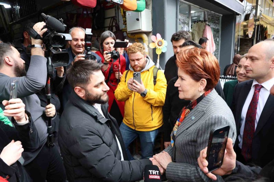 Meral Akşener Eskişehir’de Esnaf Ziyareti Gerçekleştirdi