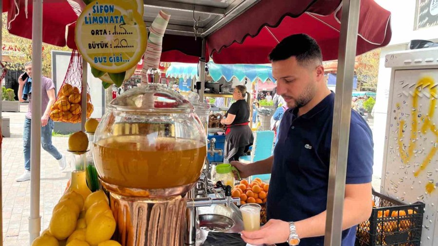 Sifon Limonata Tezgahlarda Yerini Aldı