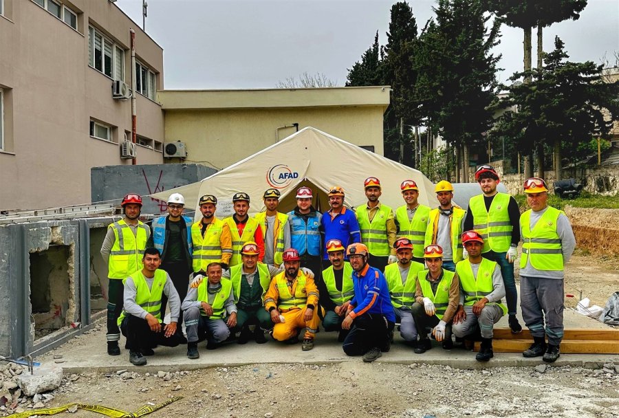 Mersin’de Ormancılara "depremde Arama Kurtarma Eğitimi" Verildi