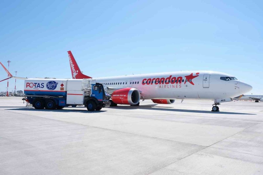 Corendon Airlines, Antalya’da Saf Yakıt Kullanımına Başladı