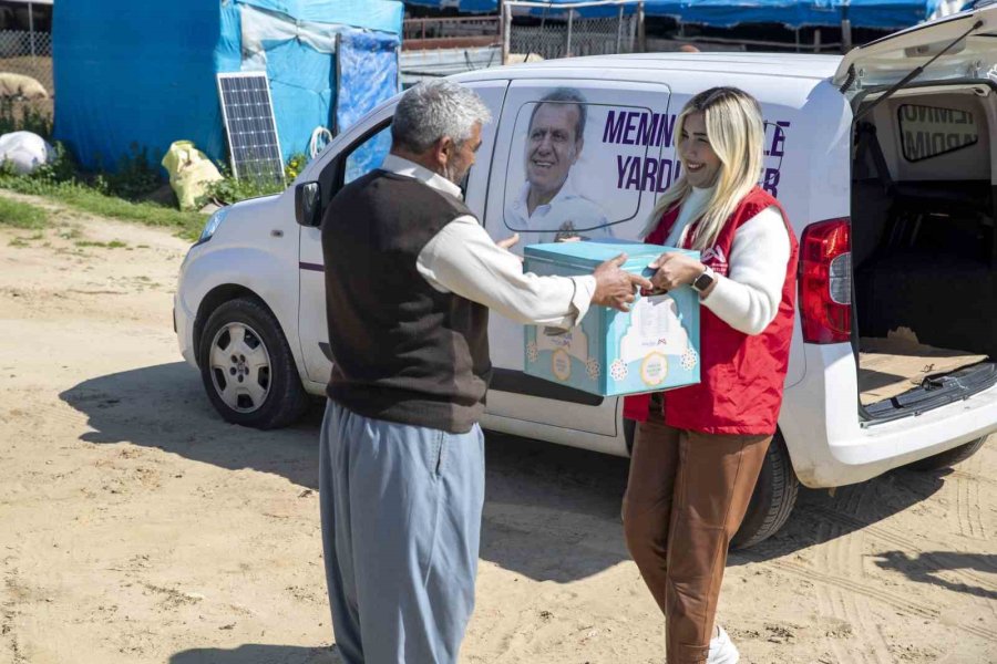 Mersin Büyükşehir Belediyesinden Yörüklere ’göç Azığı’ Desteği