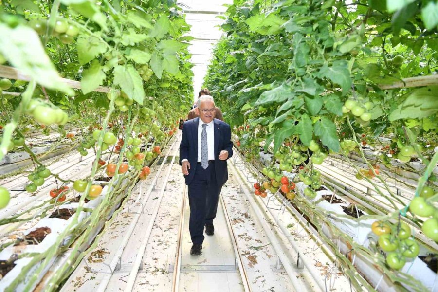 Büyükkılıç, Tarıma Dayalı Sera İhtisas Osb Yapılacak Alanda İncelemelerde Bulundu