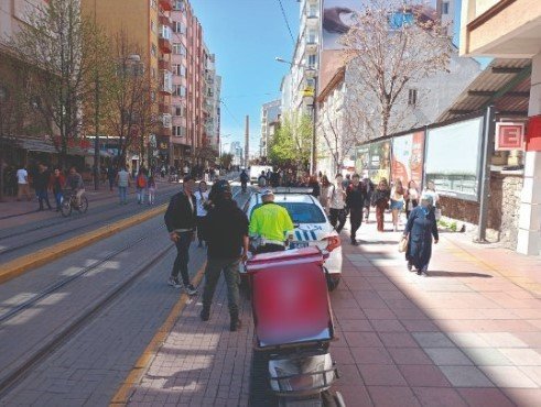 Trafiğe Kapalı Bölgelere Giren Motosiklet Ve Motorlu Bisiklet Sürücülerine Ceza Kesildi