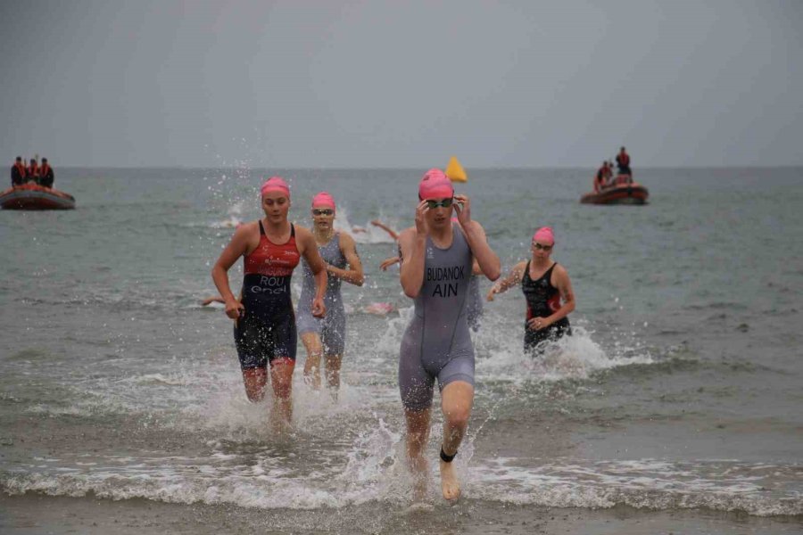 Mersin’de Avrupa Triatlon Genç Kadınlar Ve Genç Erkekler Kupası Yapıldı