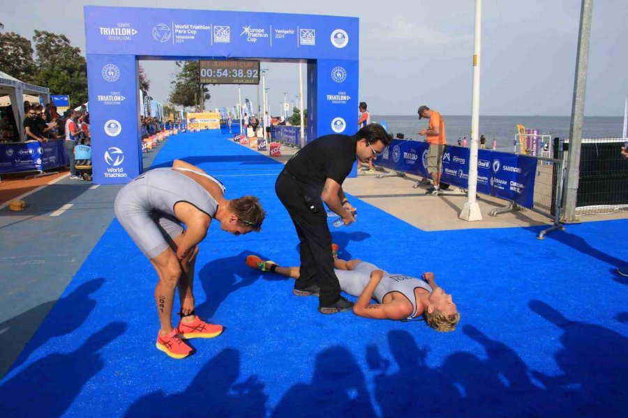 Mersin’de Avrupa Triatlon Genç Kadınlar Ve Genç Erkekler Kupası Yapıldı