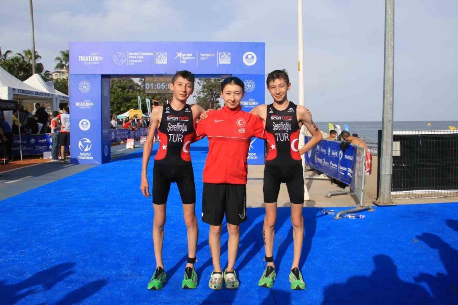 Mersin’de Avrupa Triatlon Genç Kadınlar Ve Genç Erkekler Kupası Yapıldı