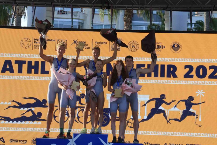 Mersin’de Avrupa Triatlon Genç Kadınlar Ve Genç Erkekler Kupası Yapıldı