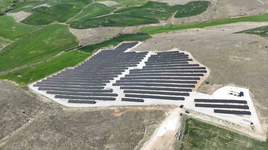 Bağrıkurt Güneş Enerjisi Santralinde Üretime Başlandı