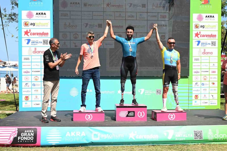 Akra Gran Fondo Powered By Ag Tohum Bisiklet Yarışı Yapıldı