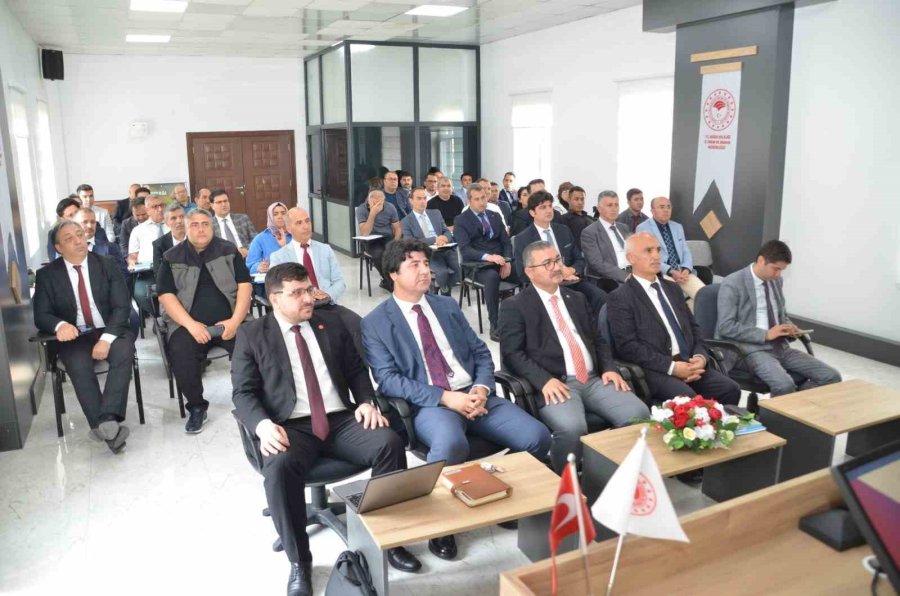 Niğde’de Tarımsal Üretim Planlaması Yapıldı