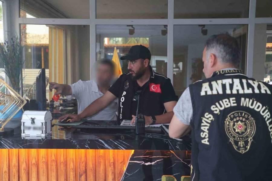 Antalya’da Günübirlik Kiralanan Ev Denetiminde 12 İşletme Ve 1 Şahsa İşlem Yapıldı