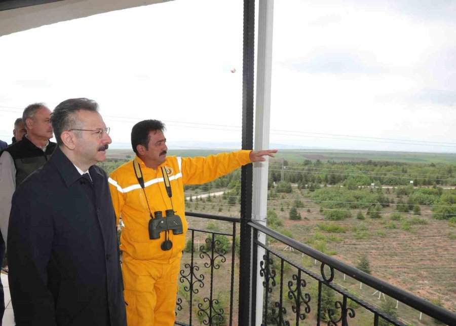 Eskişehir Orman Yangınları İle Mücadele Komisyonu Toplantısı Gerçekleştirilirdi