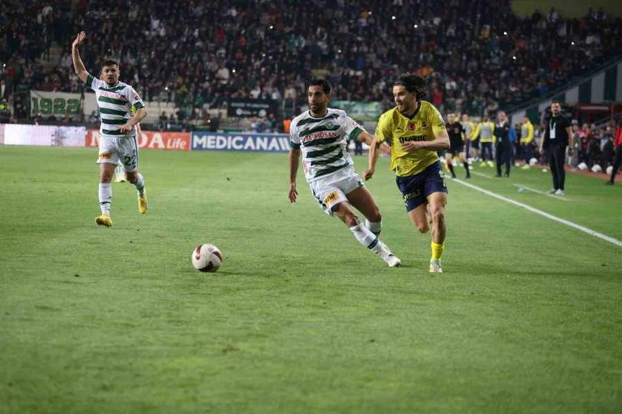 Trendyol Süper Lig: Konyaspor: 0 - Fenerbahçe: 0 (ilk Yarı)