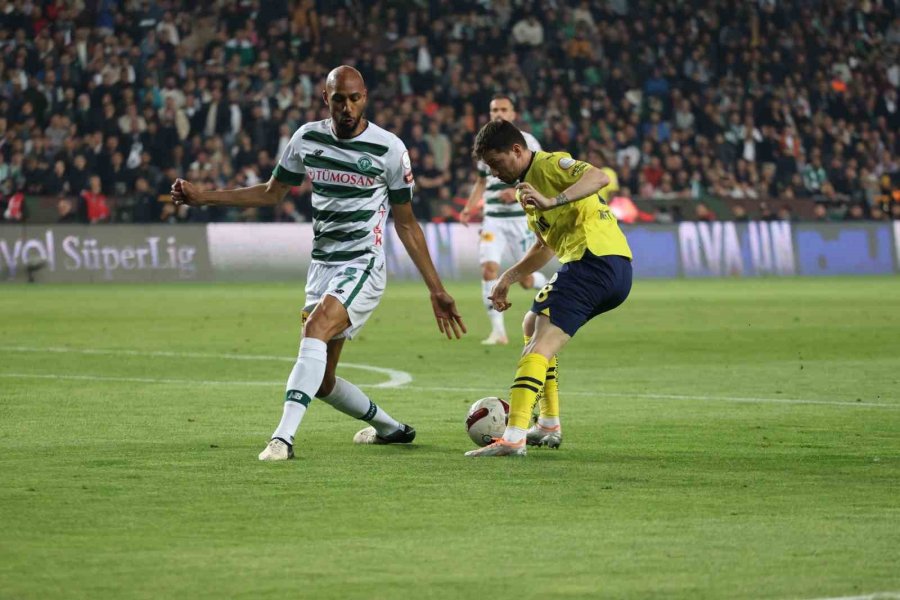 Trendyol Süper Lig: Konyaspor: 0 - Fenerbahçe: 0 (ilk Yarı)