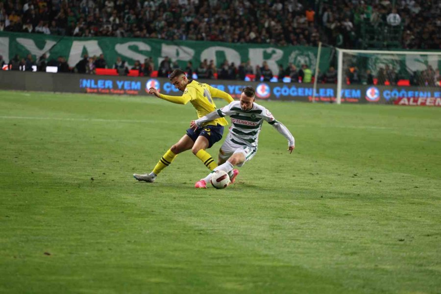 Trendyol Süper Lig: Konyaspor: 0 - Fenerbahçe: 0 (maç Sonucu)