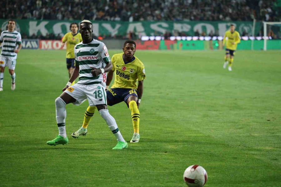 Trendyol Süper Lig: Konyaspor: 0 - Fenerbahçe: 0 (maç Sonucu)