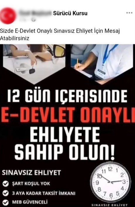 Dolandırıcıların Pes Dedirten ‘sınavasız Ehliyet’ Oyunu