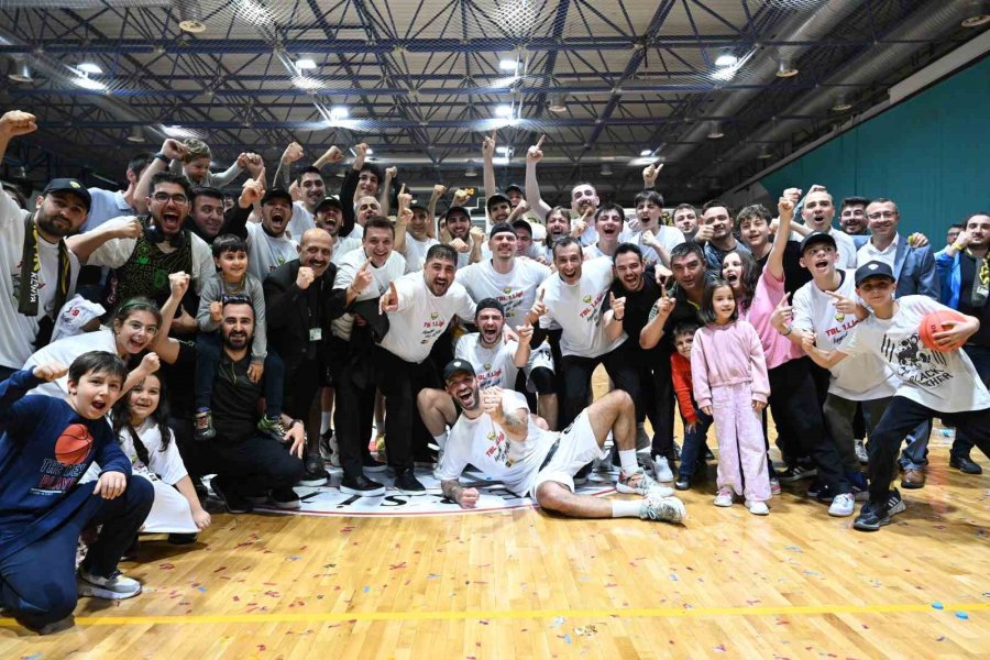 Konya Büyükşehir Belediyespor, Türkiye Basketbol Ligi’ne Yükseldi