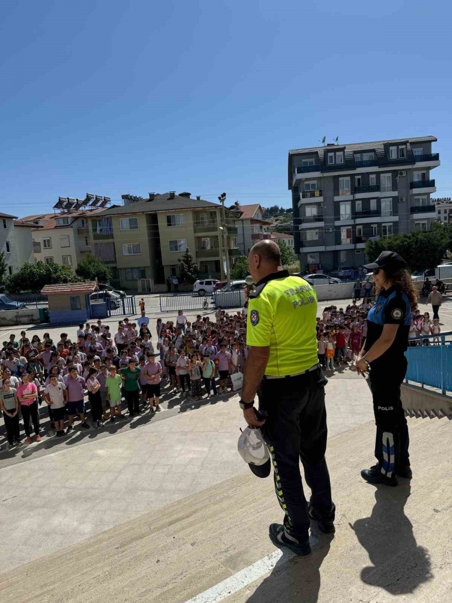 Gazipaşa’da Çocuklara Trafik Eğitimi