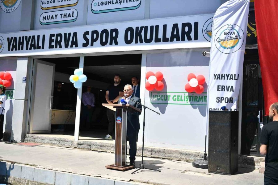 Yahyalı Erva Spor Okulları Açıldı