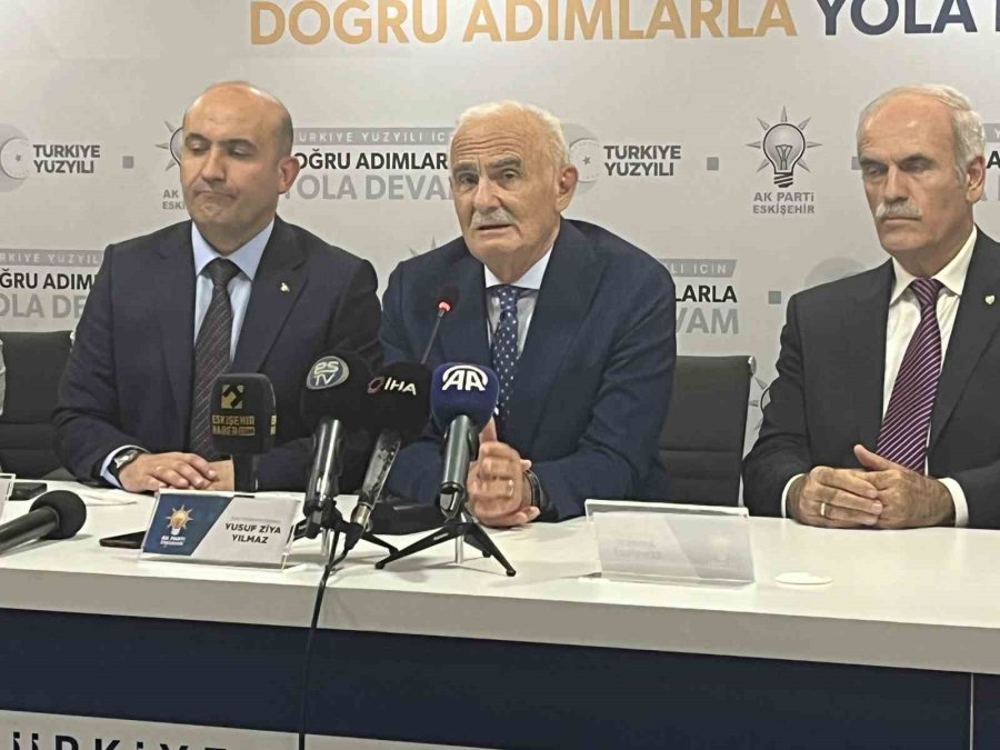 Ak Parti Genel Merkez Yerel Yönetimler Başkanı Yılmaz Seçim Sonuçlarını Değerlendirdi