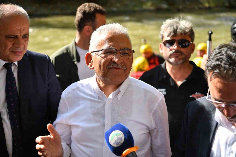 Zamantı Irmağı’ndaki “rafting” Yarışının Startı Verildi